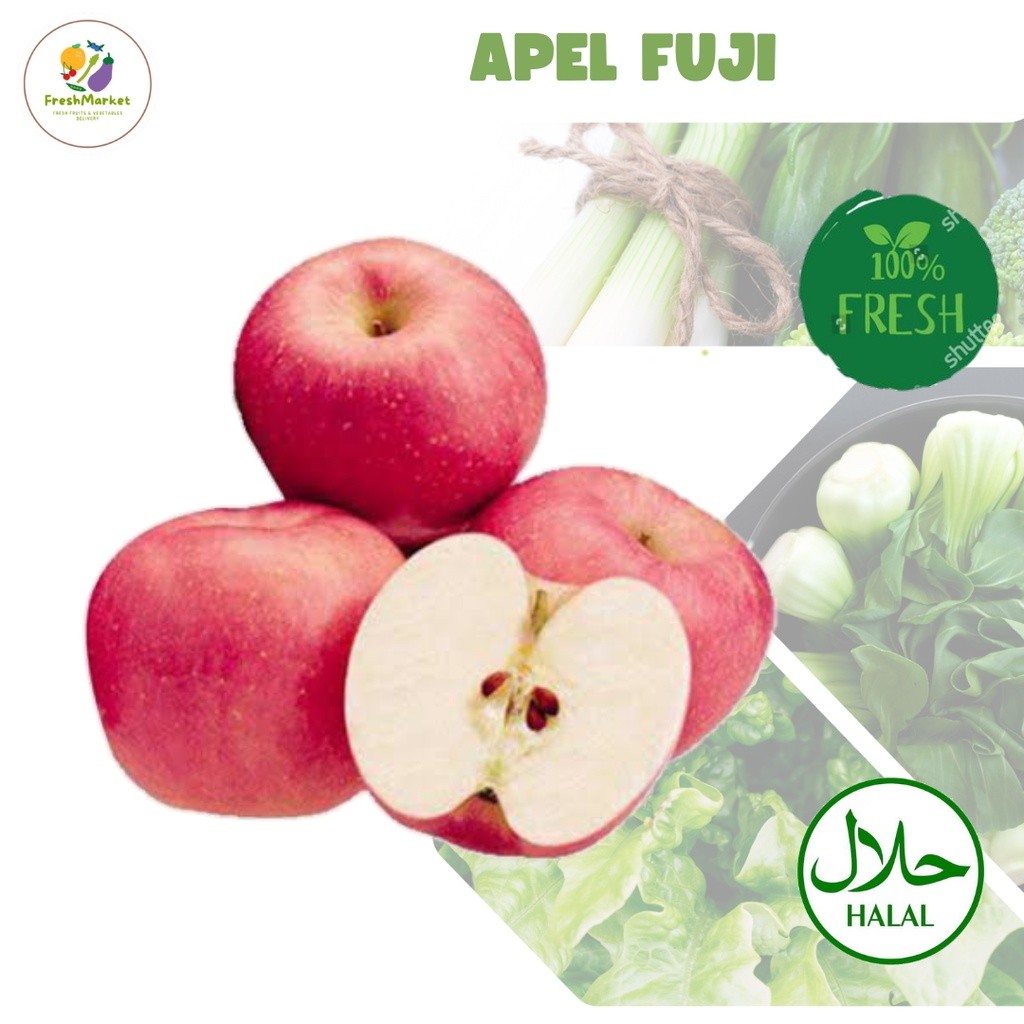 

Apel Fuji Buah Manis Segar 1 Kg Sayurinstant