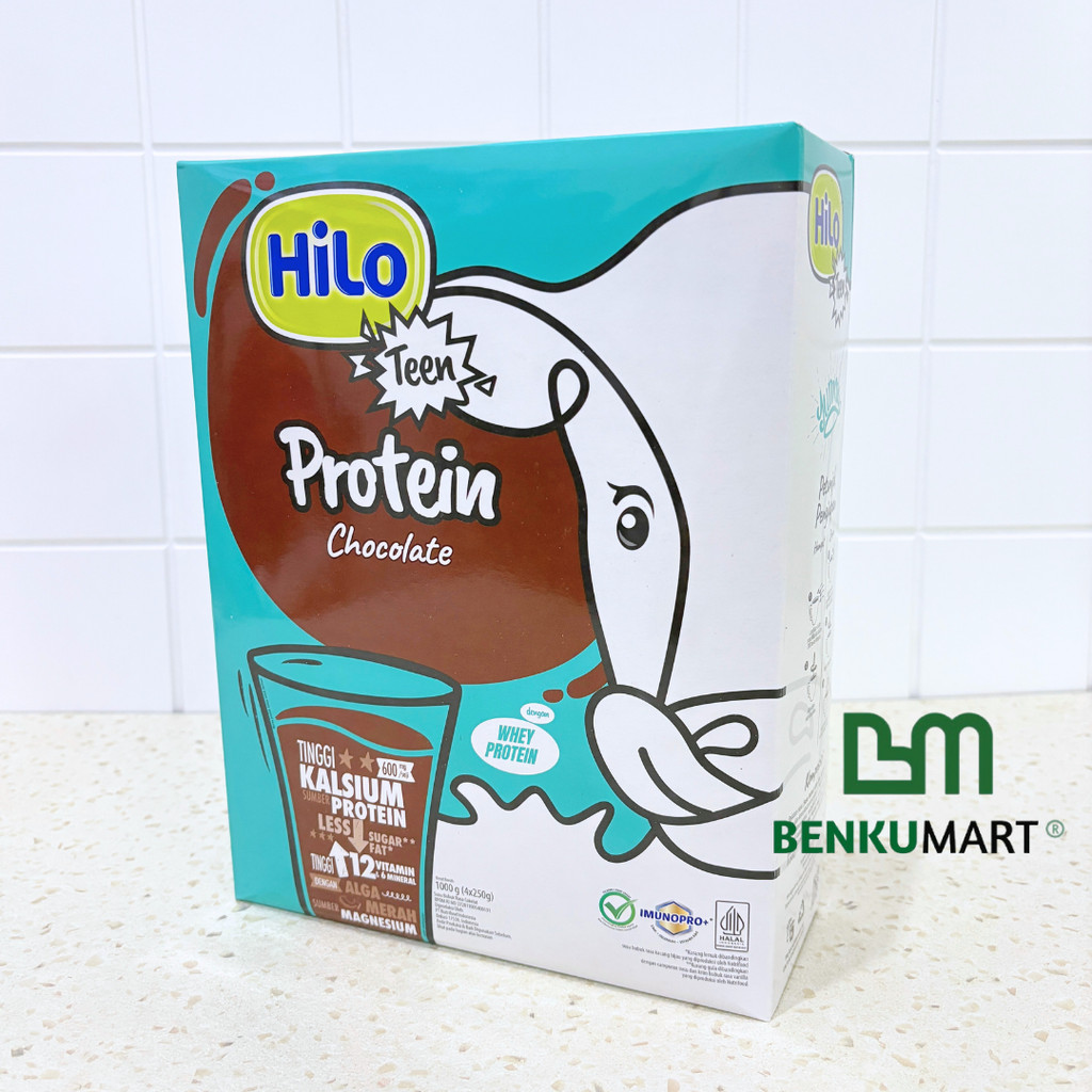 

HiLo Teen Chocolate 1000 gram - Susu Tinggi Kalsium Rendah Lemak 1 Kg