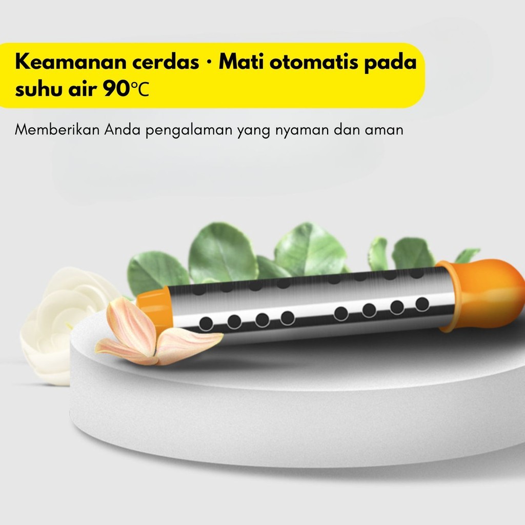 Yaqeen - 3000W Elemen Pemanas Air Listrik Portable / Electric Water Heater Portable Mandi 220V Kamar