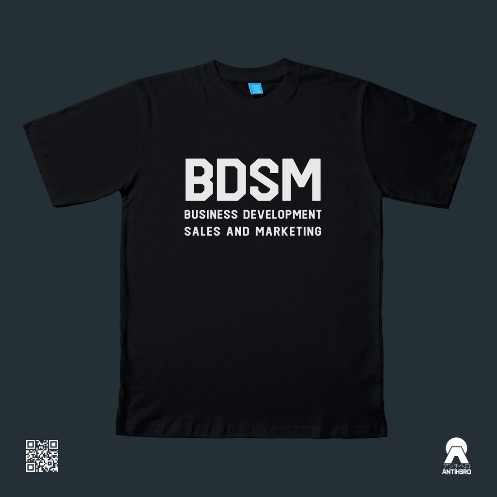 B D S M Kaos Meme Baju Antihero Cloth