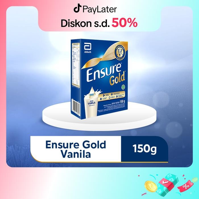 

Ensure Gold HMB Vanila 1x150g - Nutrisi Dewasa