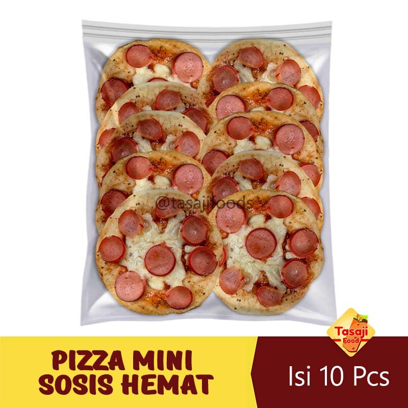 

Pizza Mini Sosis Hemat Isi 10 Pcs Frozen - Home Made