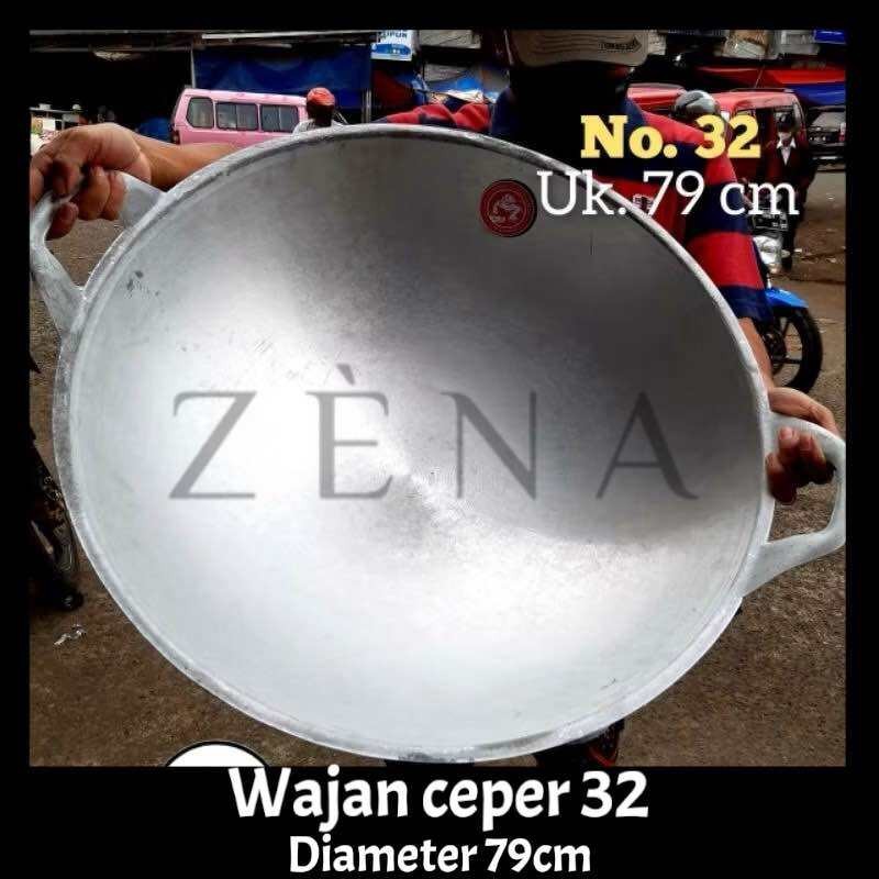 Wajan Super spesial Tebal Anti lengket / Kuali Kancah Jumbo No 32