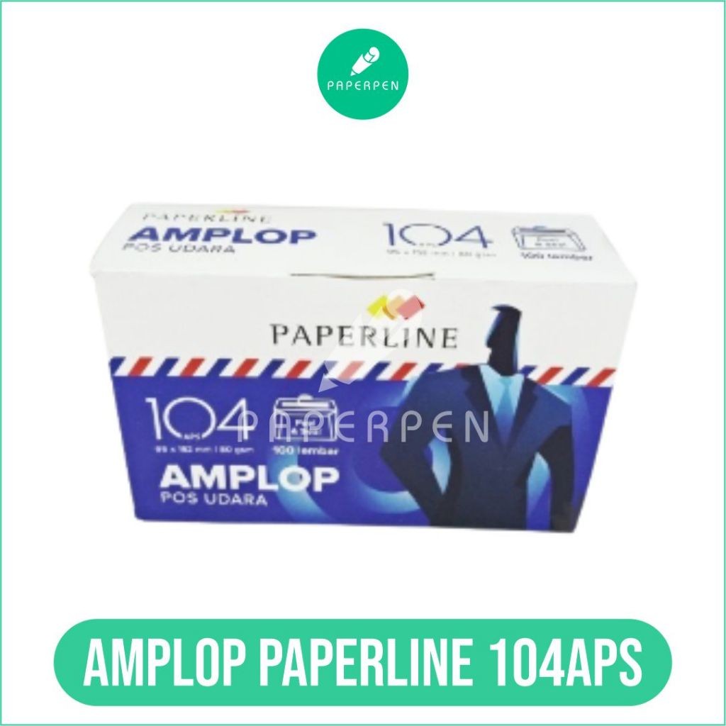 

(SN.ATK) Amplop Paperline 104Aps/Amplop Putih