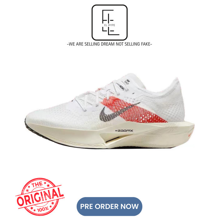 Nike ZoomX Vaporfly Next% 3 White Eliud Kipchoge (100% Original) FD6556-100