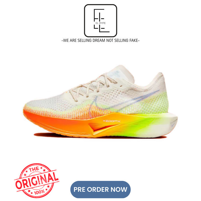 Nike Zoom X Vaporfly Next% 3 Sail Orange (100% Original) DV4129-101