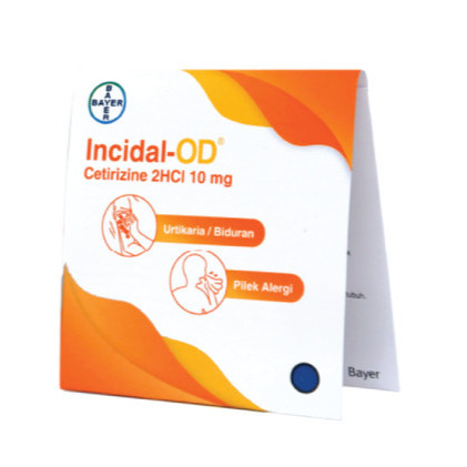 

Incidal OD 10 mg (4 Kapsul)