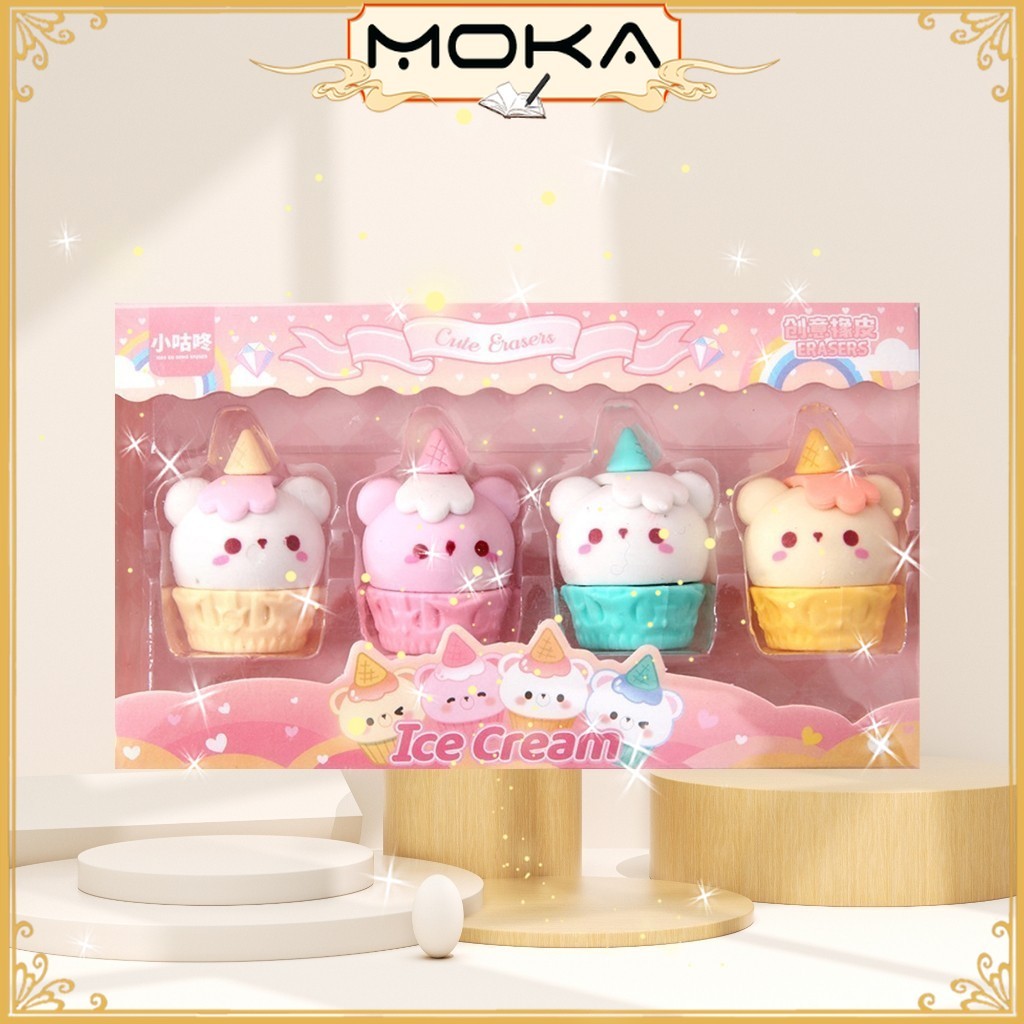 

MOKA PENGHAPUS MINI ISI 4 PCS DENGAN BERBAGAI BENTUK MAKANAN DAN MINUMAN LUCU IMUT MKA145