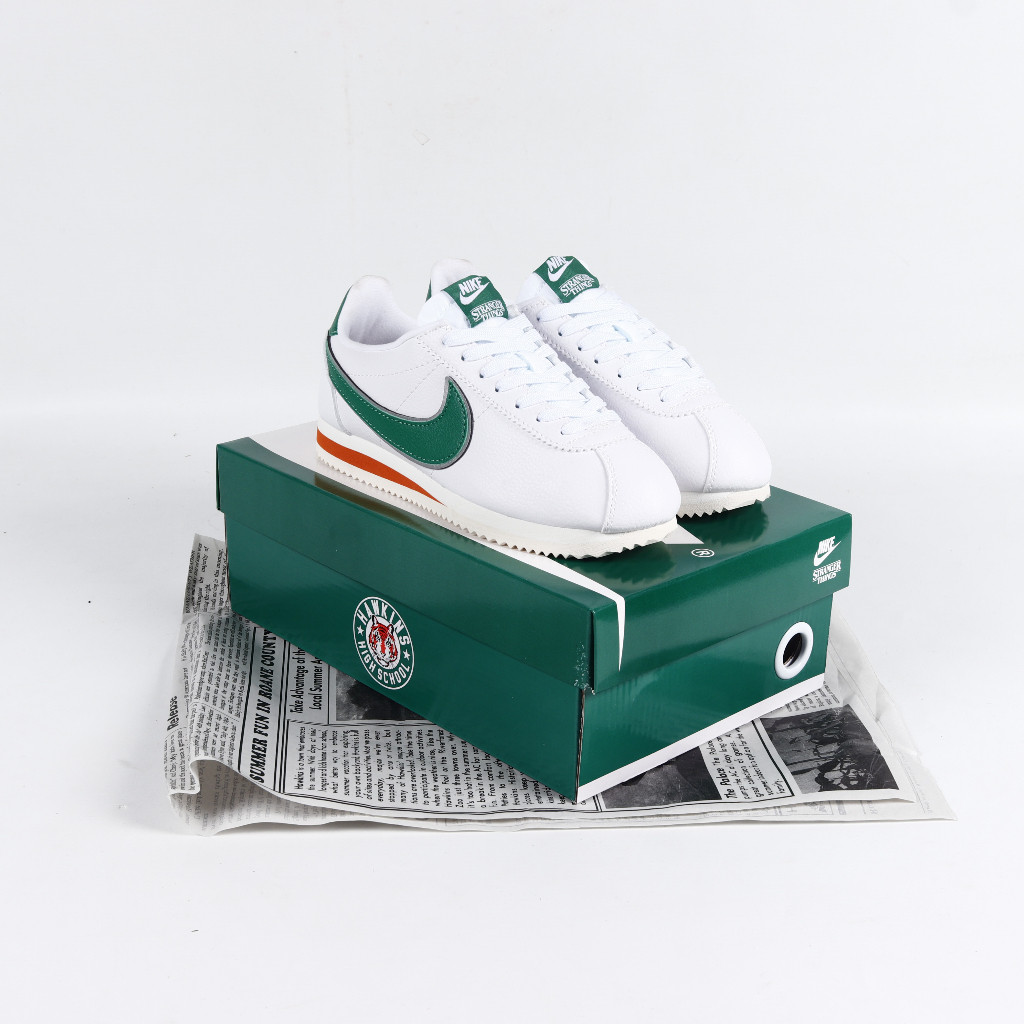 (ZEEZ) Sepatu Nike Cortez Classics Stranger Things Hawkins