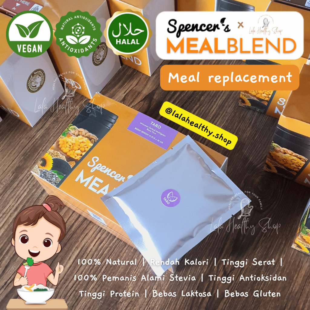 

Spencer's Trial Sachet MEALBLEND & Apple Matcha | Pengganti Makanan Sehat Spencers MEAL BLEND