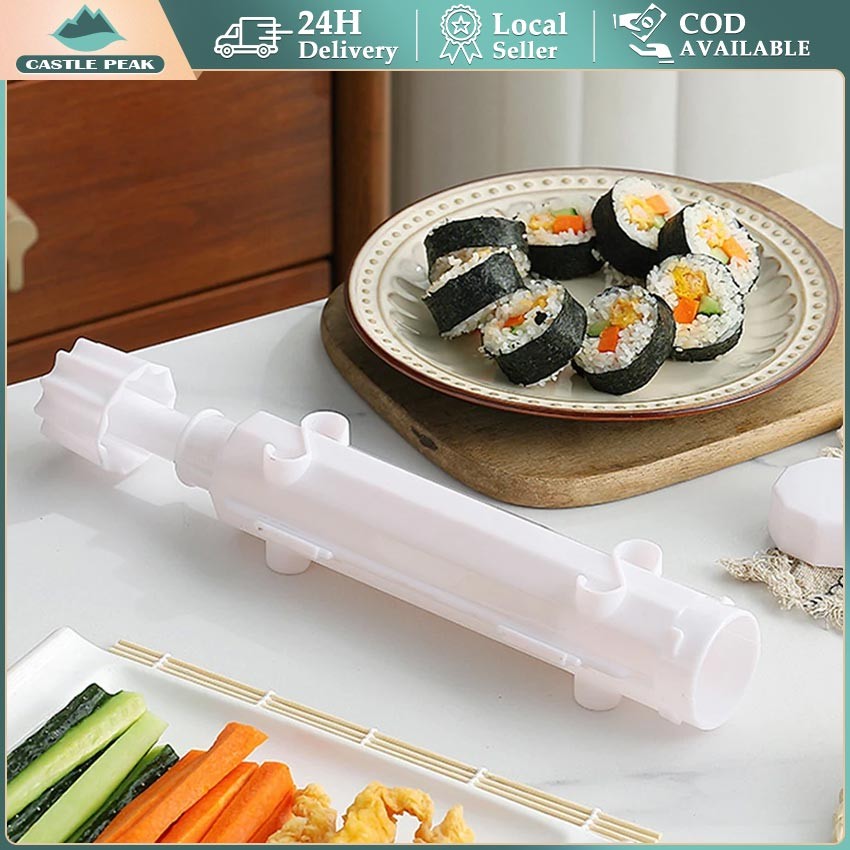 Sushi Maker / Cetakan Sushi / Sushi Making Alat Gulung Cetakan Pembuat Bento Nori / Cetakan Sushi Gu