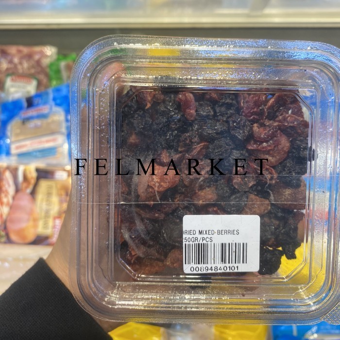 

Dried Mix Berries Usa / Buah Mix Berries Kering / Dried Mix Berries Import / 250 grm