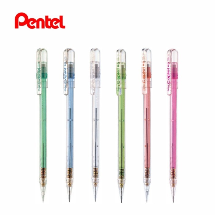 

Pensil Mekanik Pentel Caplet A105 0.5 mm