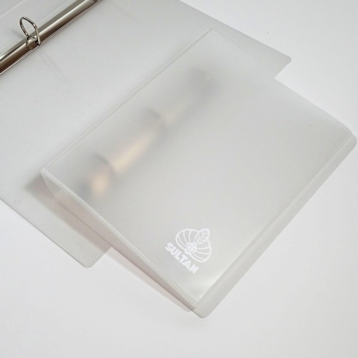 

Sultan Transparent Ring Binder Matte 3 Rings A4 (9 Pocket)