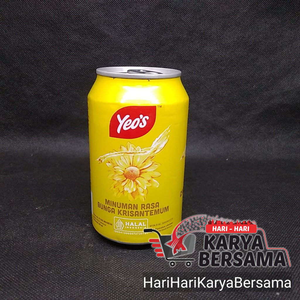 

MINUMAN RINGAN YEO'S YEOS CHRYSANTHEMUM MINUMAN TEH RASA BUNGA KALENG 300ML