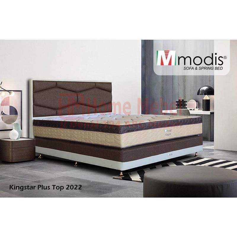 PROMO TERMURAH Springbed Modis Kingstar PlushTop - HOMEMEBEL