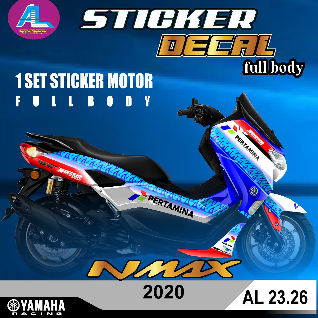 COD Decal DEKAL STICKER Nmax ALL NEW NMAX FULL BODY BODI TERBARU TERMURAH TER KEREN WARNA VIRAL POLO