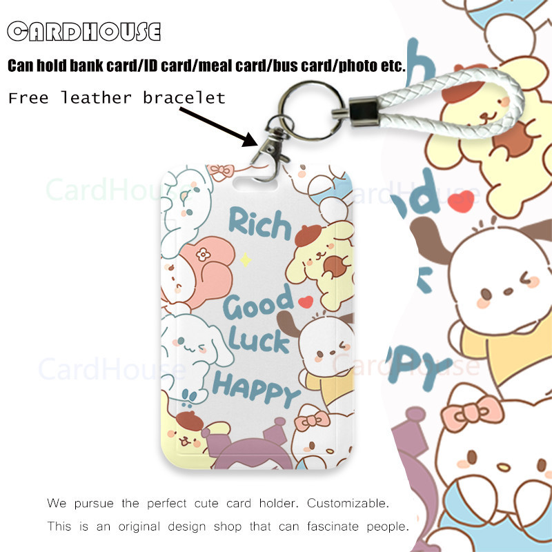 

( CardHouse ) ID CARD HOLDER Sanrio Lucu LT15 Tempat Kartu Photocard Photo Card KARTUN