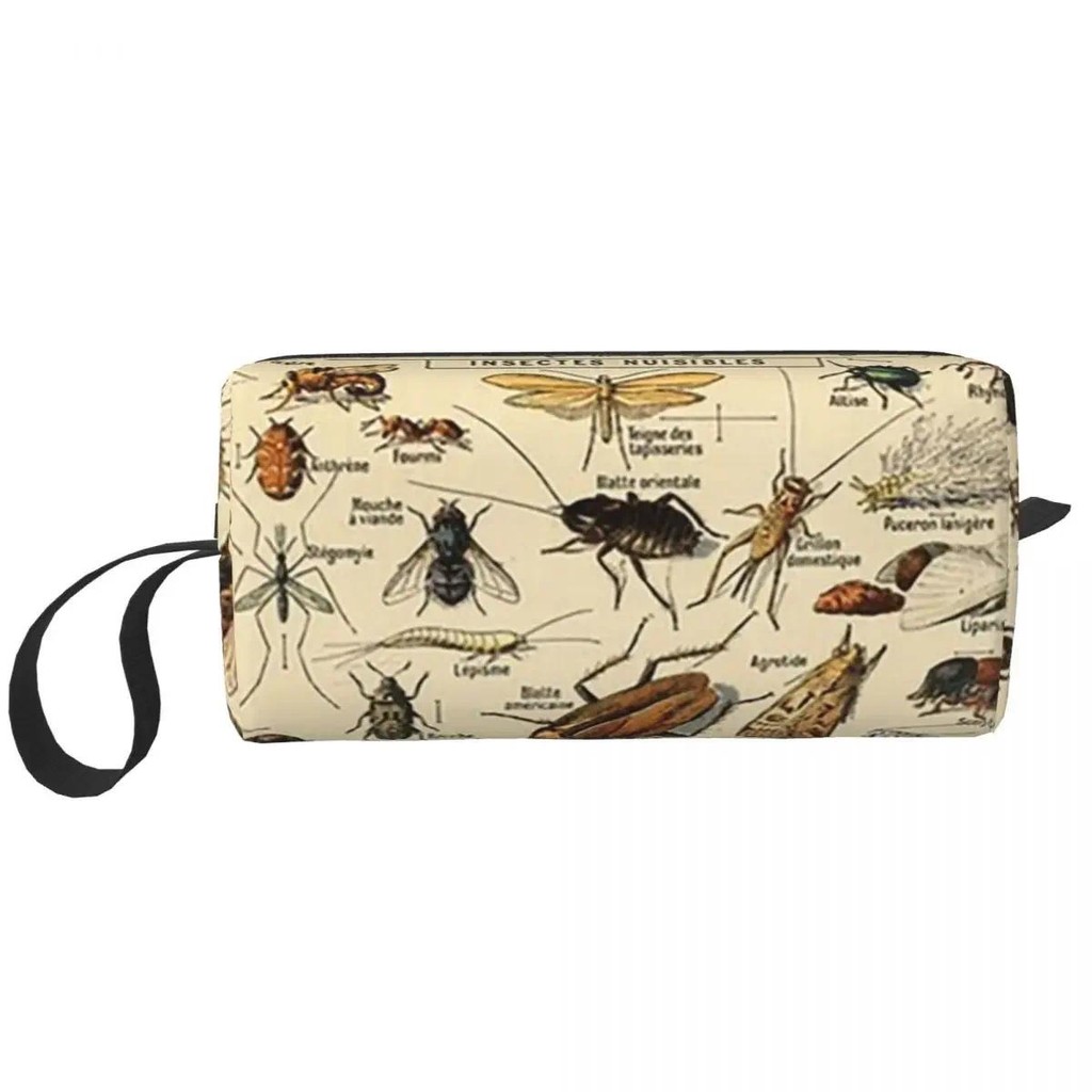 

Insects In French Pencil Cases Big Capacity Pen Bags Pen Box Pencil Pouch For Boys Girls Students Stationery Makeup Bag