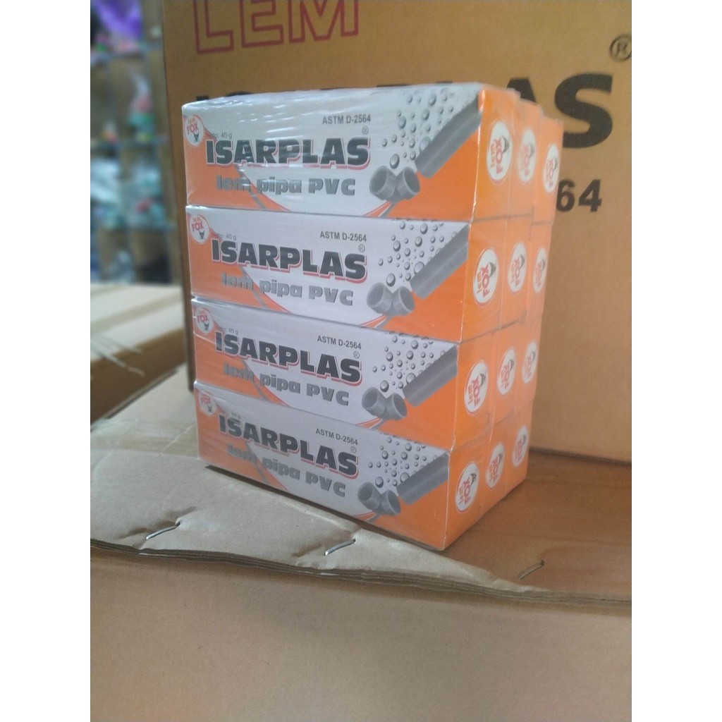 LEM ISARPLAS | lem pipa pvc 12 pcs