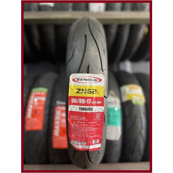 Ban MOTOR 90 80 x 17 ZN62 TL Zeneos  - 90 80 17 Tubless - ZN 62 series
