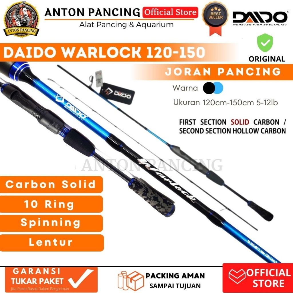 Joran Pancing Daido Warlock 120,135,150 cm Power Solid
