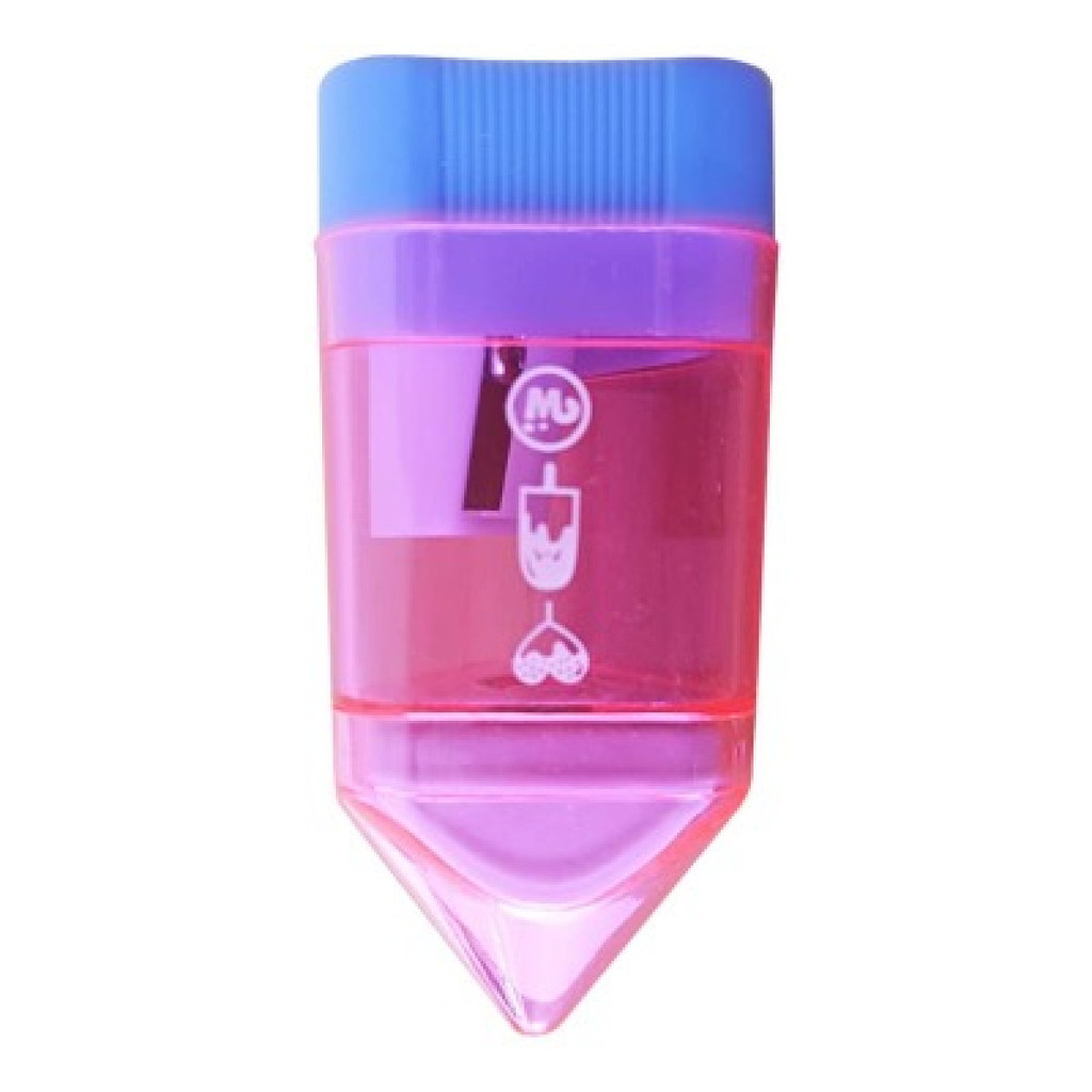 

Wiggle Sharpener Assorted 2in1 Rautan Pencil + Penghapus