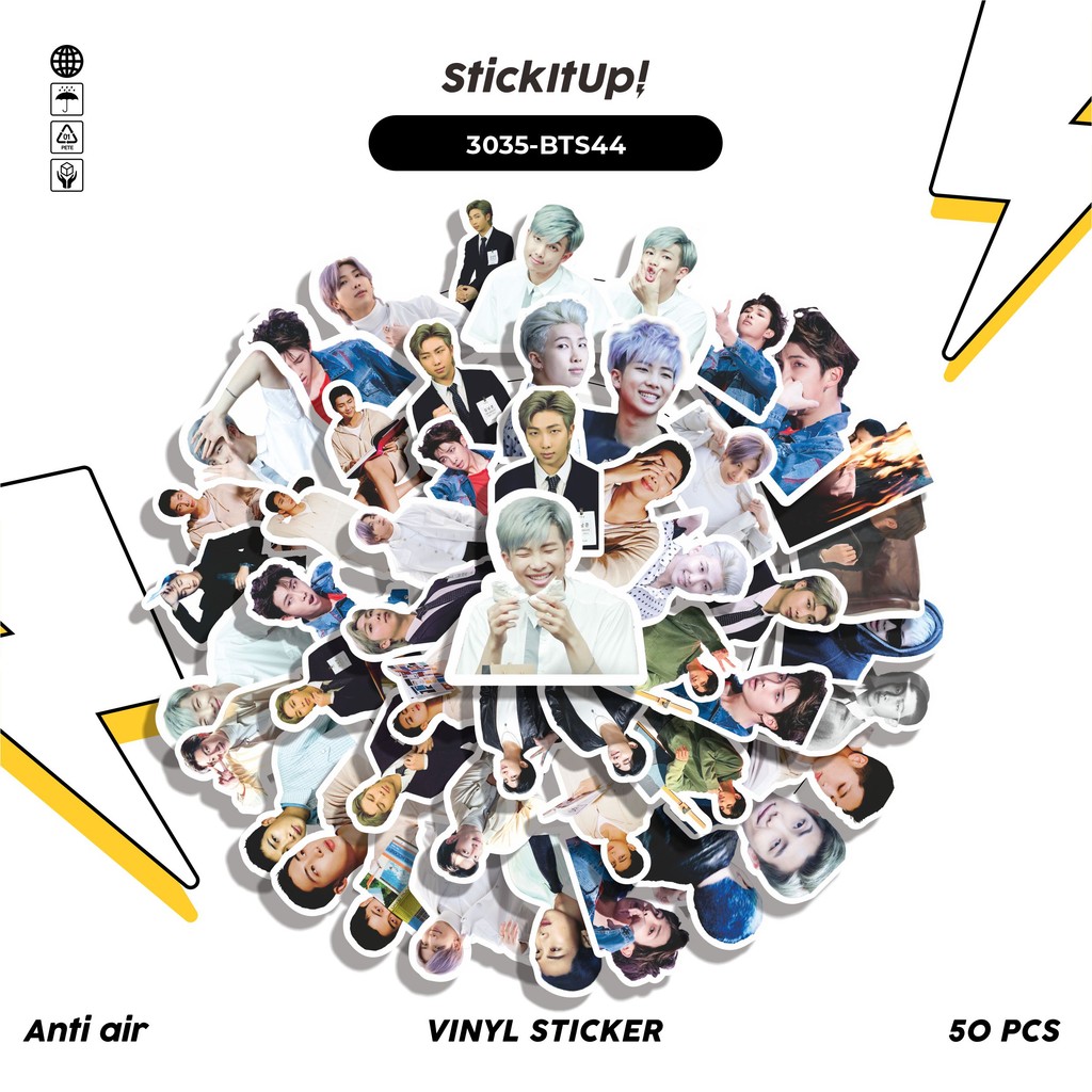 

COD✨ 50 Pcs Stiker KIM NAMJOOM SERIES 01 Lucu Anti Air Untuk Dekorasi Notebook Sepeda Skateboard Handphone DIY