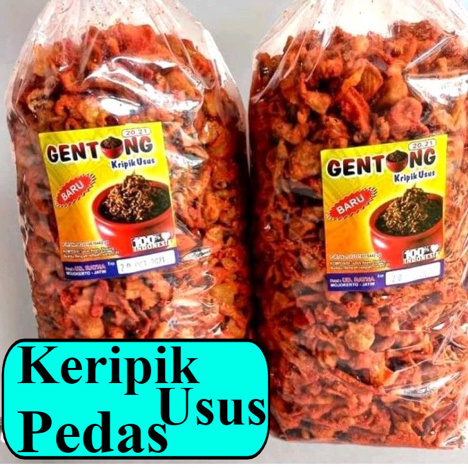 

keripik usus pedas daun jeruk crispy 1kg