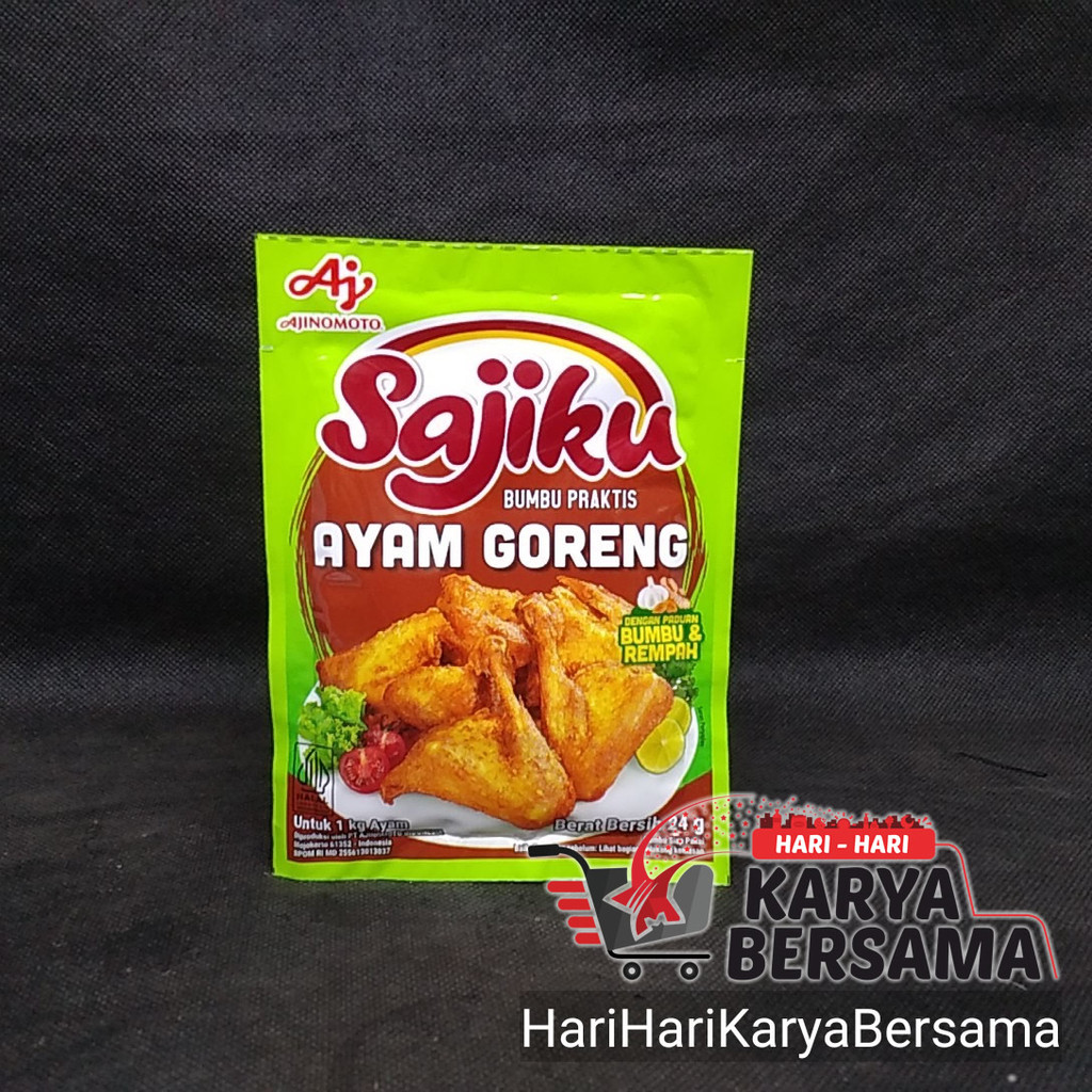 

BUMBU MASAK SAJIKU AYAM GORENG TRADISIONAL 24GR
