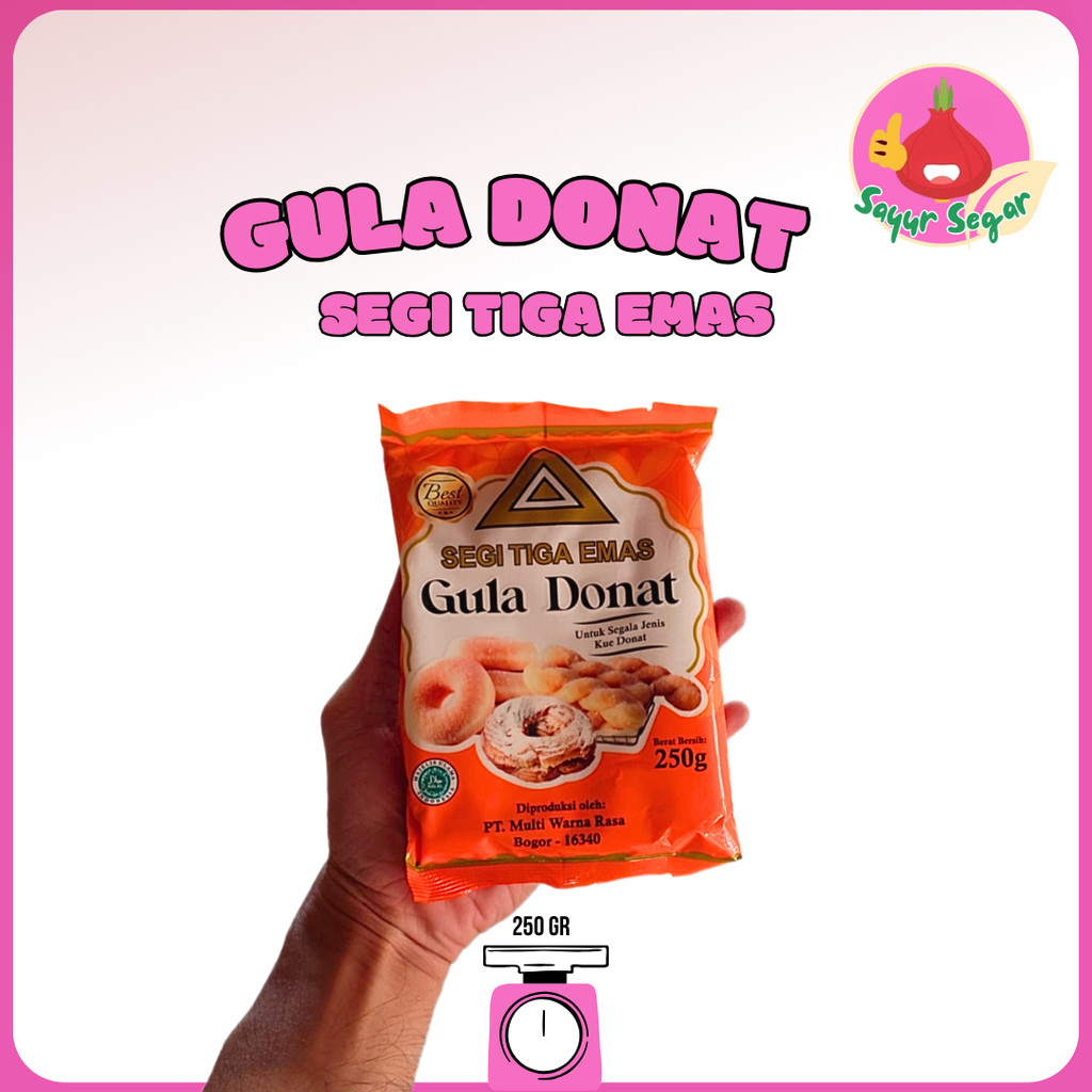 

Sayur Segar - Gula Halus Segi Tiga Emas 250gr / Powdered Sugar