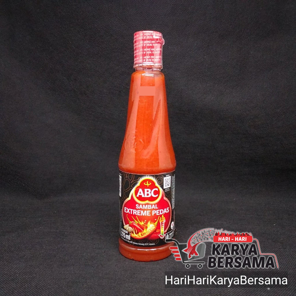 

BUMBU MASAK ABC SAUS SAMBAL EXTREME PEDAS 275ML