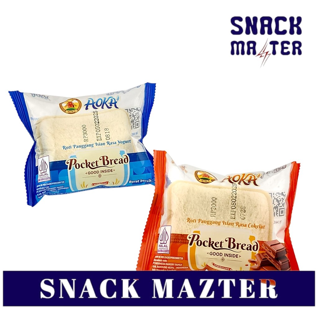 

Aoka Roti Panggang Pocket - Netto 45gr