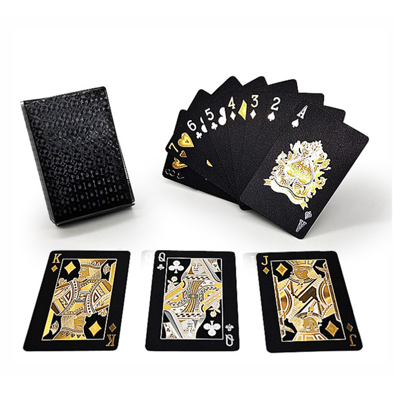 Kartu Remi Waterproof Kartu Remi Plastik Anti Air PVC Poker Plastik Foil Poker  Premium Permainan Pa