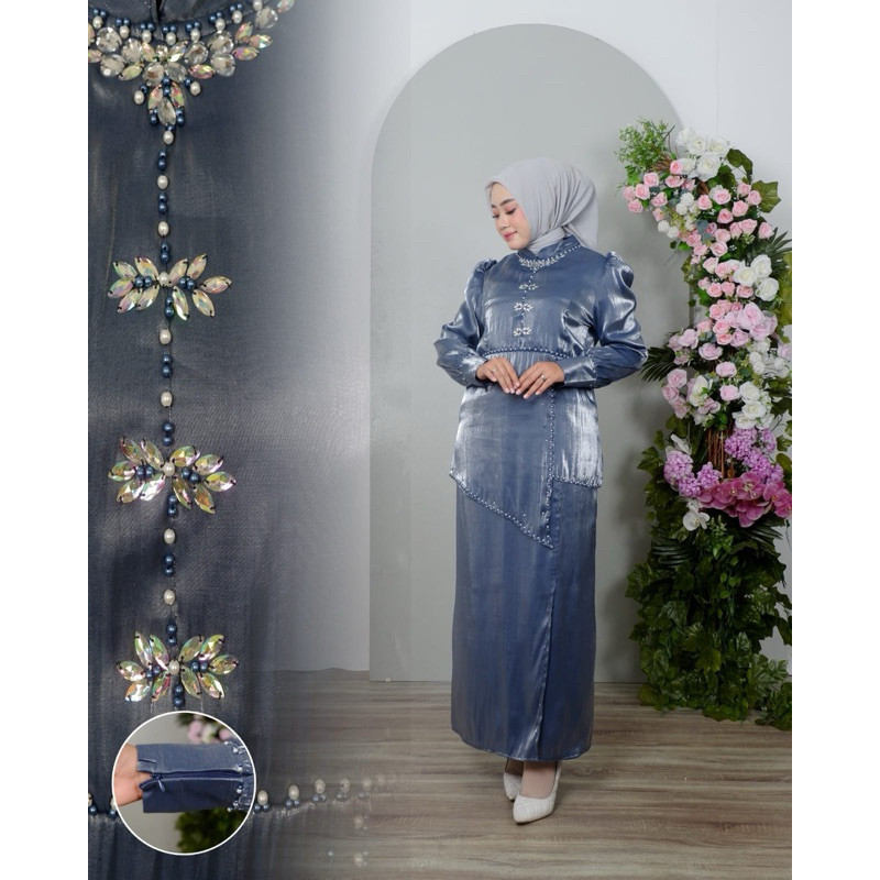 Lavanya - One Set Tunik Payet Melayu Malaysia