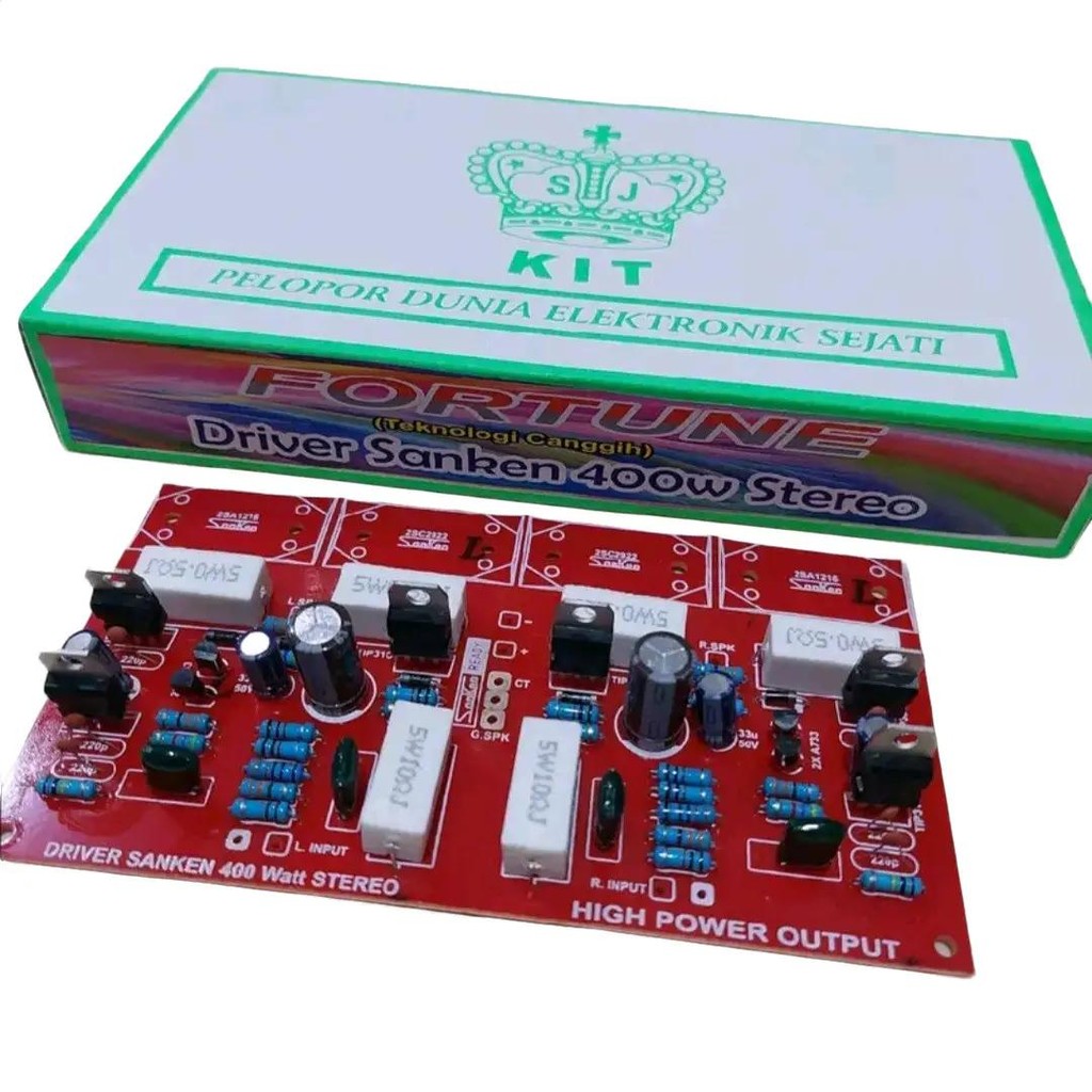 DRIVER  power 400watt stereo Amplifier