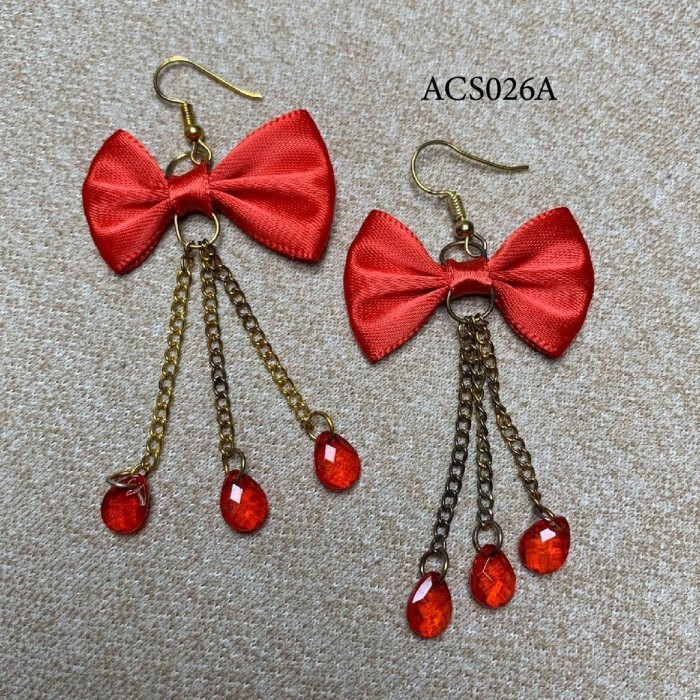 Aksesoris Pengantin Wanita Hiasan Telinga Giwang Modern Alloy Acs026A