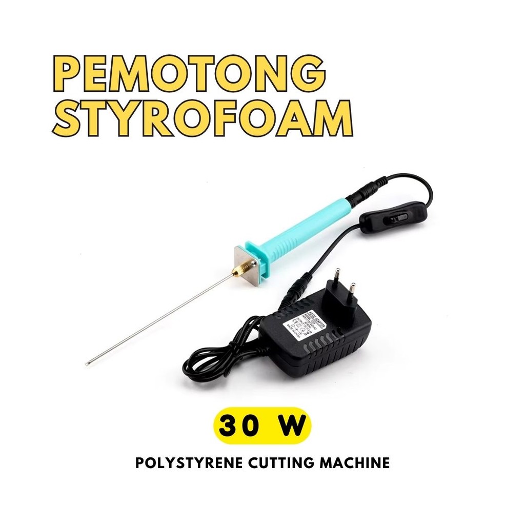 Pemotong Styrofoam Gabus 30 W Polystyrene Cutting Machine Solder Ukir Cutter