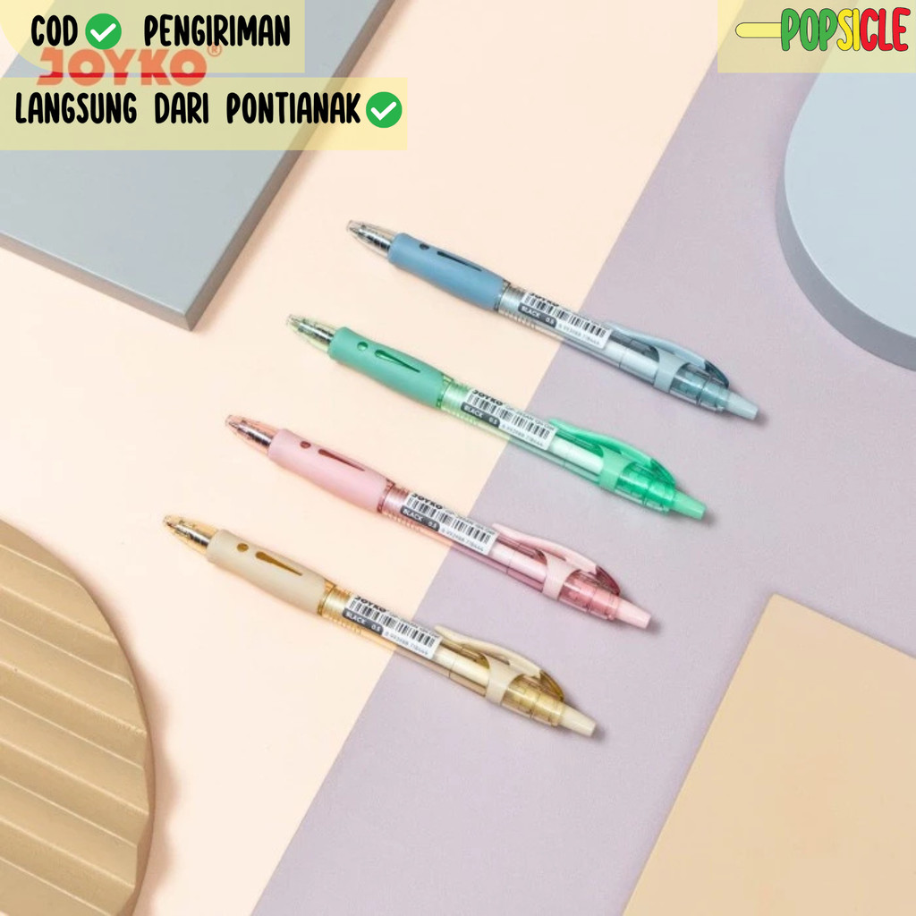 

Gel Pen Pulpen Flashee Pena Joyko GP-265AN Q4 Gel 0.5 mm