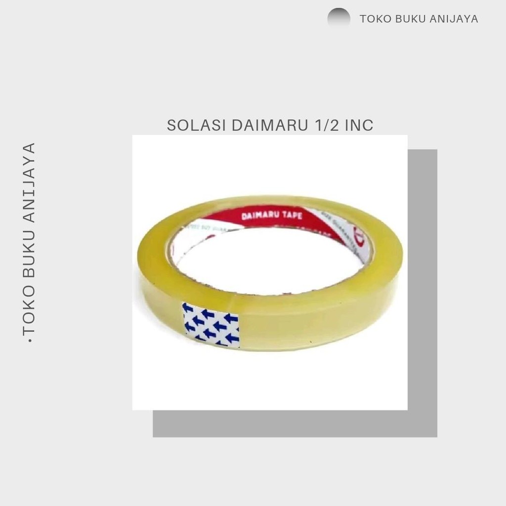 

SOLASI LAKBAN BENING DAIMARU 1/2 INC Kantor Perekat
