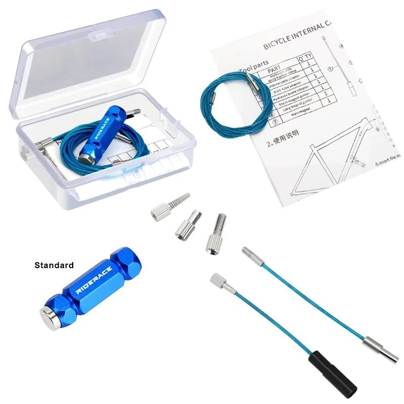 Bike Internal Cable Routing Kit For Bicycle Frames Mountain MTB Road Cycling Brake Shift Hydraulic I