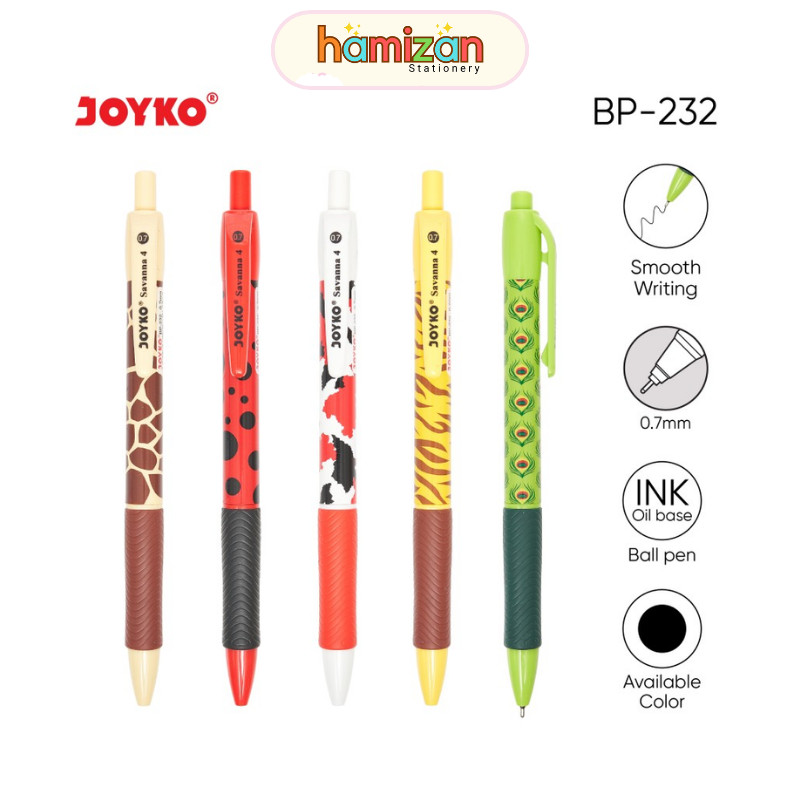 

( 1 pcs ) Ball Pen / Pulpen / Pena Joyko BP-232 / Savanna 4 / 0.7 mm / Ball Pen / Pulpen / Pena Joyko BP-232 / Savanna 4 / 0.7 mm Murah Berkualitas
