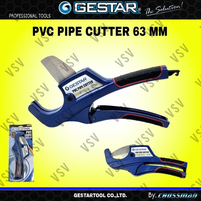 

GESTAR PVC pipe cutter 63mm / Gunting pipa PVC / Pemotong pipa