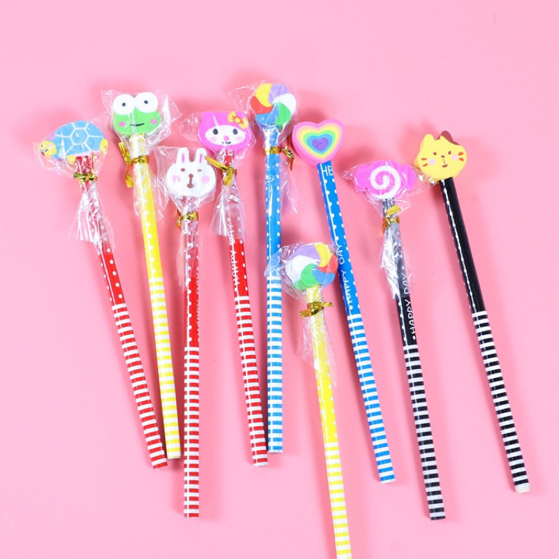 

PENSIL CORAK KEPALA STIP WARNA WARNI HARGA PER PCS