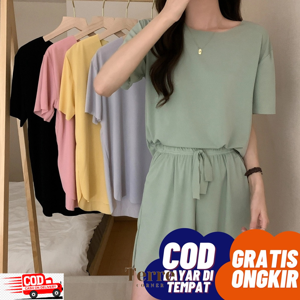 BAJU TIDUR WANITA PIYAMA WANITA PIYAMA PENDEK BAJU TIDUR PENDEK WANITA CELANA PENDEK WANITA PAKAIAN 