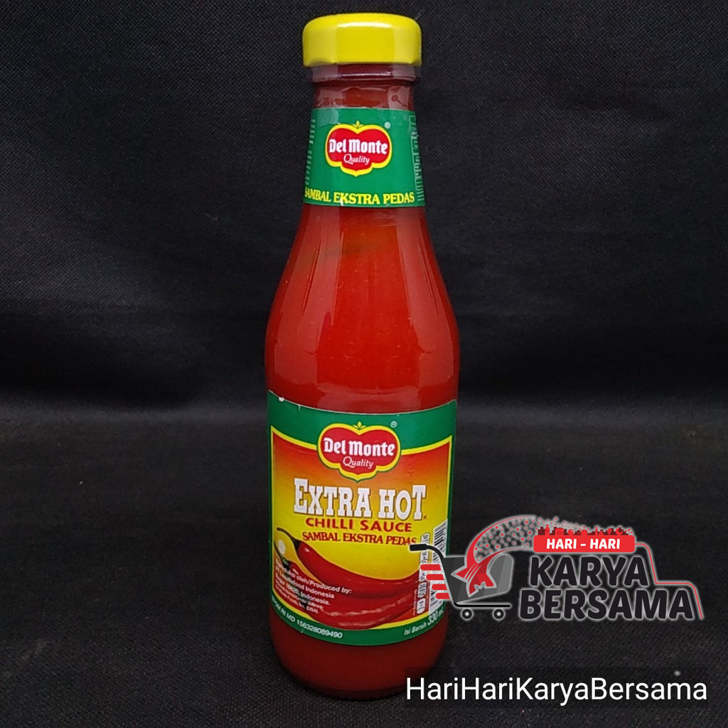 

SAUS SAMBAL DEL MONTE EXTRA HOT CHILLI SAUCE 330ML
