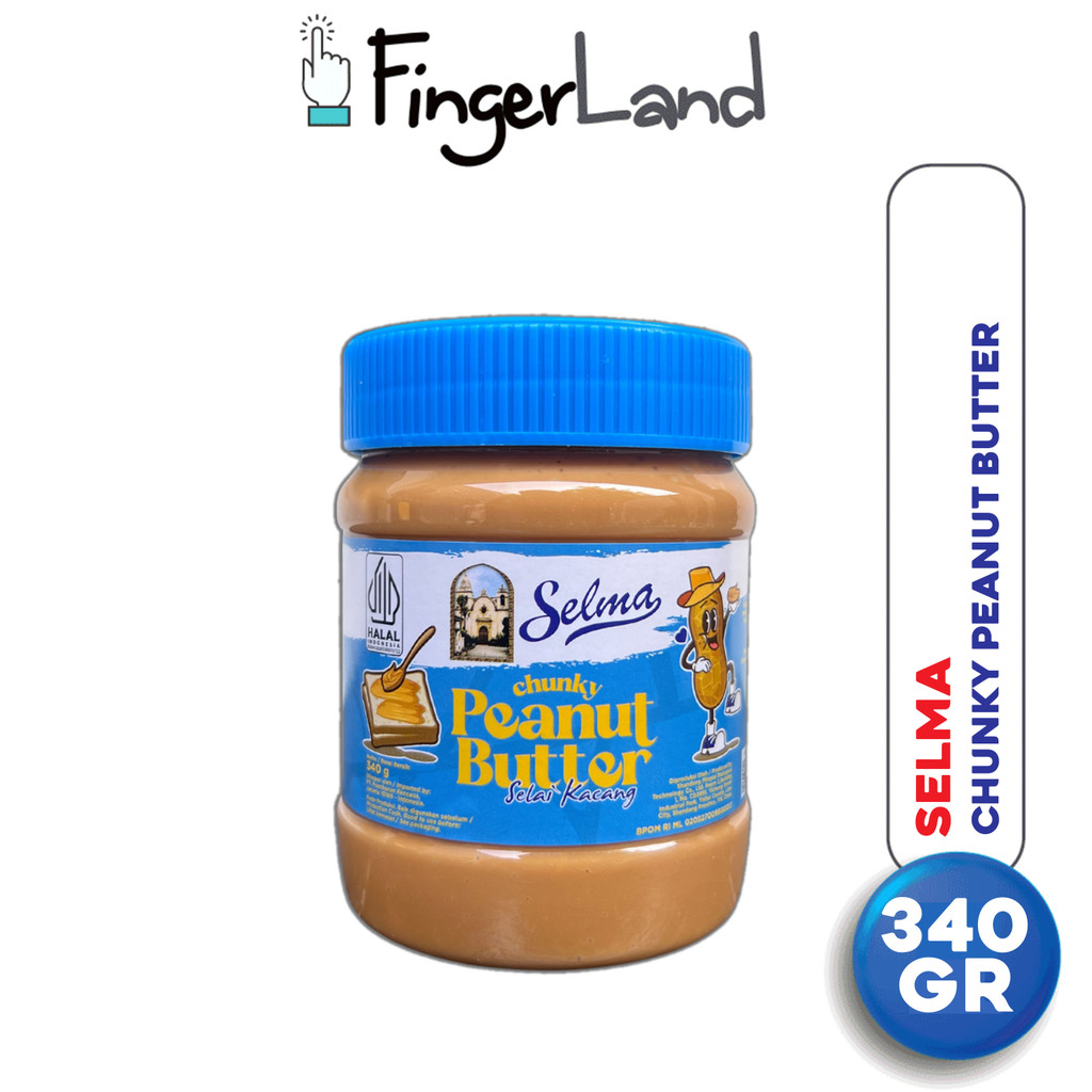 

SELMA Peanut Butter Chunky 340 Gr Selai Kacang