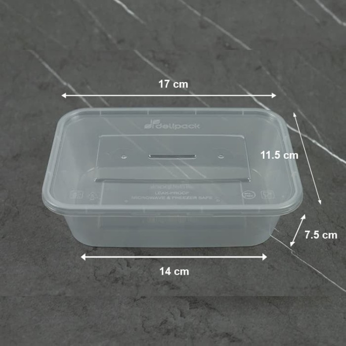

New Item THINWALL RECTANGLE 650ML