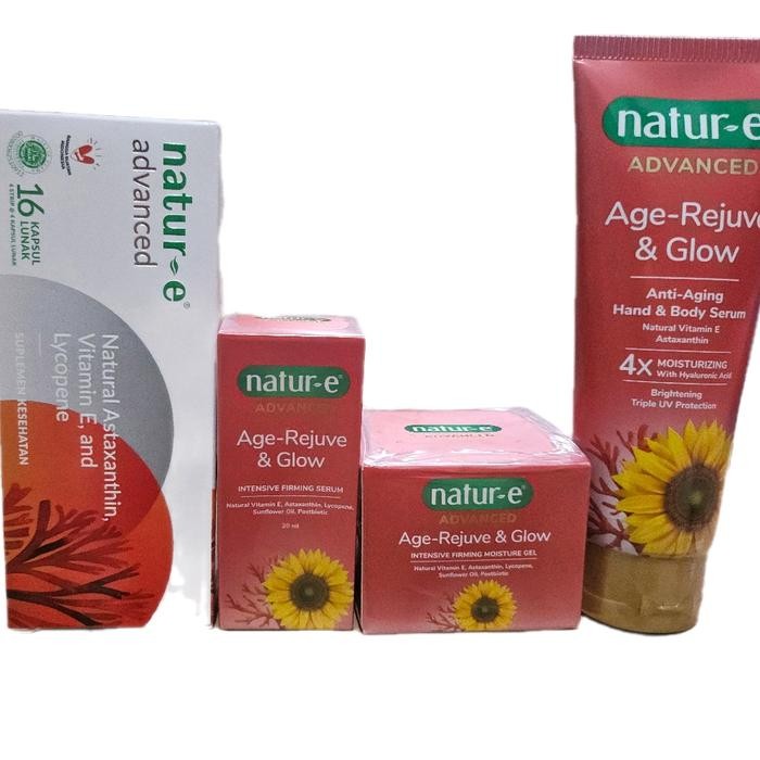 Bundle Natur E Advanced Rejuve Skincare dan SC