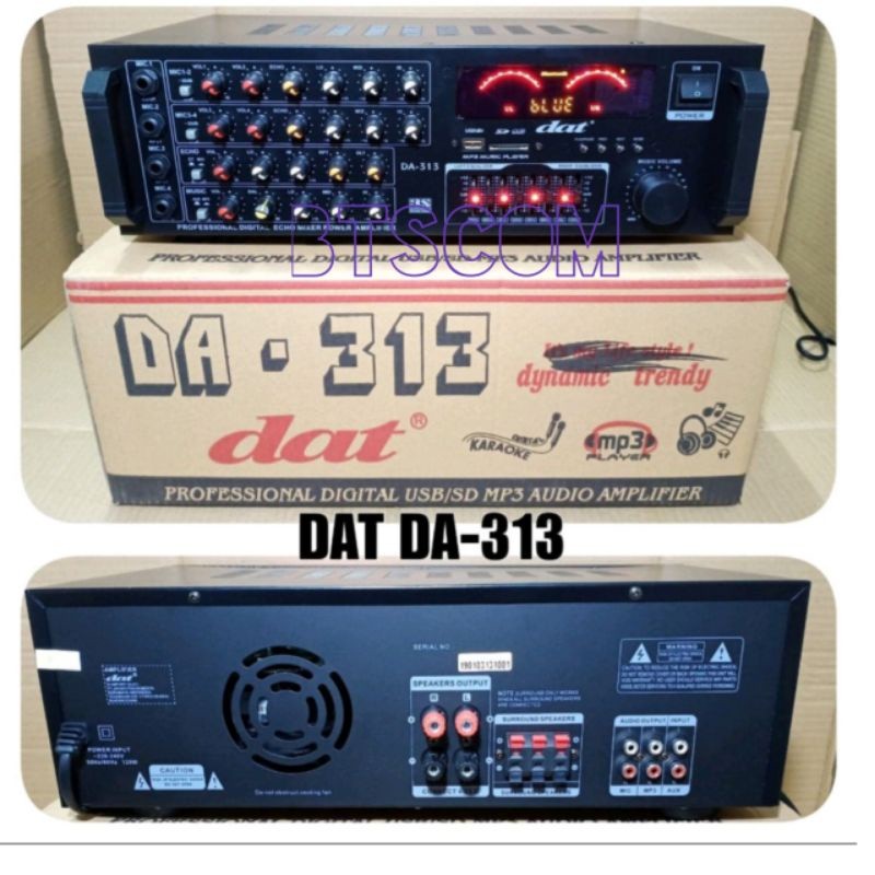 POWER AMPLI DAT DA313 AMPLI DAT DA 313